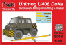8055  Unimog U406 DoKa військовий тягач і буксирний пристрій для літаків 1/48