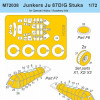 M72038 Маски Junkers Ju 87D/G Stuka до Special Hobby та Academy1/72