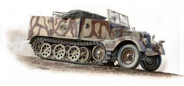 SA72004 SdKfz 11/4 Nebelkraftwagen