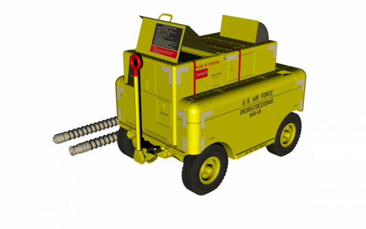 129-8054 MA-1A - 1/48 USAF Start Cart