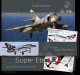 DH038 D Dassault Super Etendard + набір декалей 1/48 від Syhart Decals