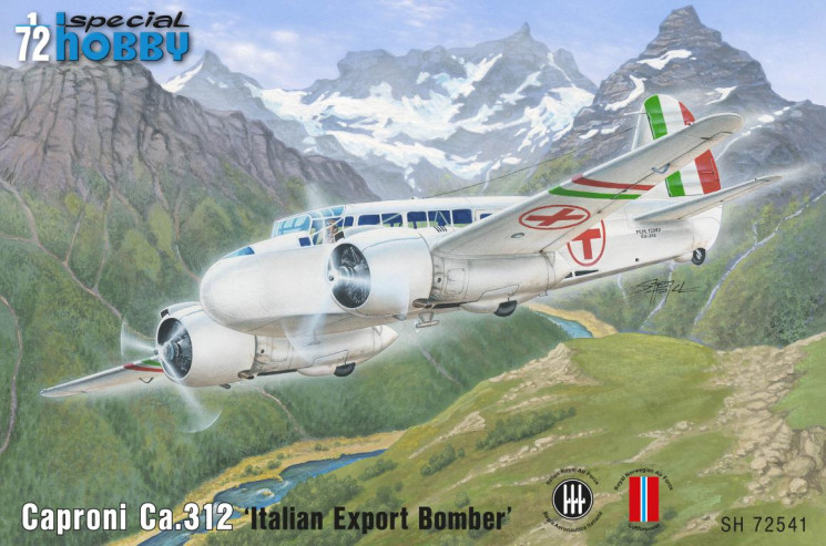SH72541 Caproni Ca.312 /Італійський експортний бомбардувальник/