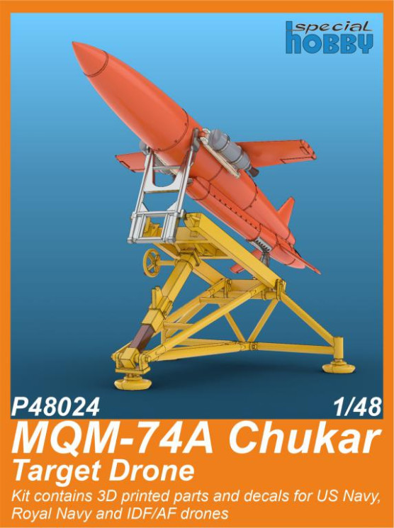 P48024 MQM-74A Chukar БПЛА-мішень 1/48