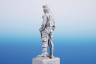 129-F48376 Japanese Zero Pilot (Standing) 1/48