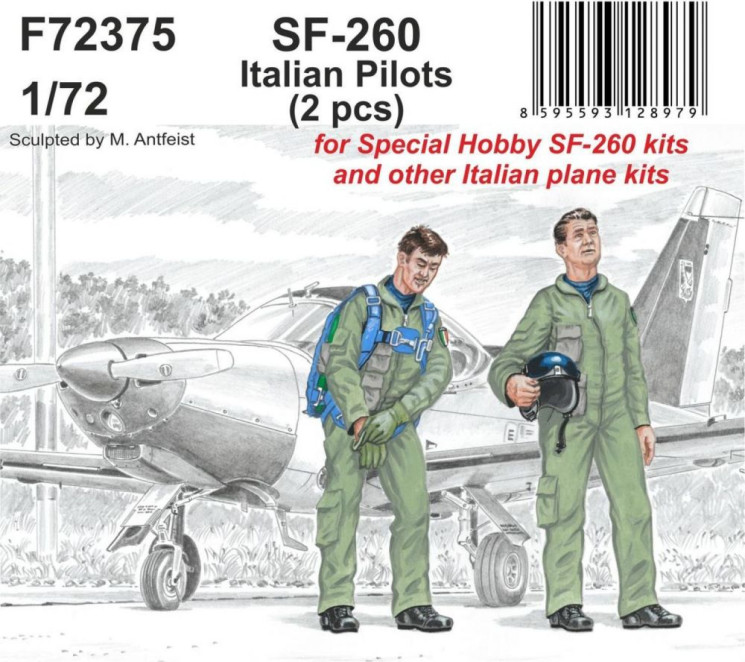 F72375 SF-260 Італійський пілот 1/74