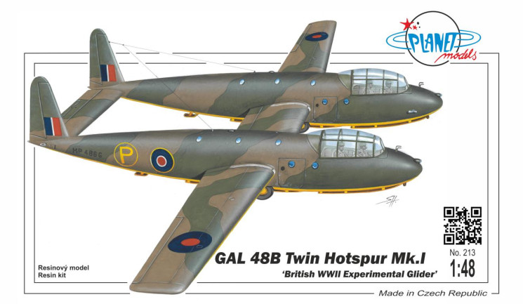 PLT213 GAL 48B Twin Hotspur Mk.I 1/48