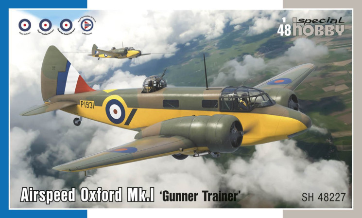 SH48227 Airspeed Oxford Mk.I ‘Gunner Trainer’’ 1/48