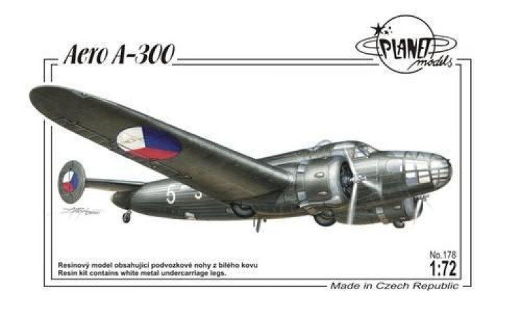 129-PLT178 Aero A - 300 1/72