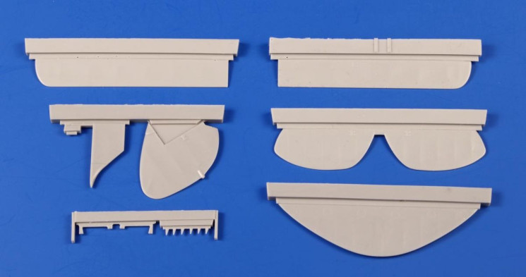 4408 DH.82 Tiger Moth керуючі поверхні 1/48