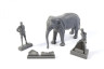 129-F48345 WWII RAF Mechanic in India+Elephant with Mahout (2 fig. + elephant) 1/48