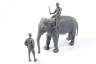 129-F48345 WWII RAF Mechanic in India+Elephant with Mahout (2 fig. + elephant) 1/48